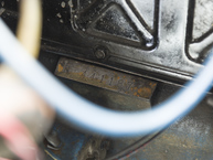 The FJ Company - 1973 Toyota Land Cruiser Blue FJ43 27466 - Before Restoration